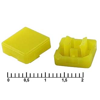 Колпачки для кнопок A14 Yellow 
