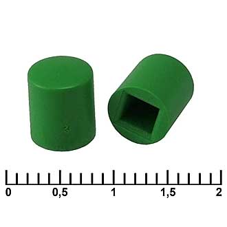 Колпачки для кнопок A20 Green 