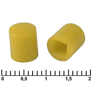 Колпачки для кнопок A20 Yellow 