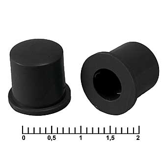 Колпачки для кнопок A22 Black 
