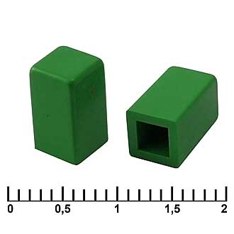 Колпачки для кнопок A23 Green 