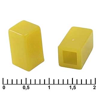 Колпачки для кнопок A23 Yellow 