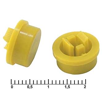 Колпачки для кнопок A24 Yellow RUICHI Колпачки для кнопок A24 Yellow RUICHI