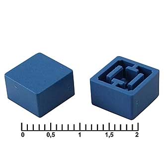 Колпачки для кнопок A27 Blue 