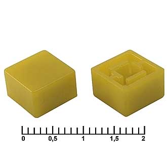 Колпачки для кнопок A27 Yellow 