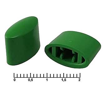 Колпачки для кнопок A58 Green 