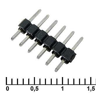 Штыри и гнезда для плат 2.00мм PLS2-06 pitch 2.00 mm RUICHI Штыри и гнезда для плат 2.00мм PLS2-06 pitch 2.00 mm RUICHI