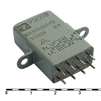 Электромагнитные реле РЭС59    026.02 
