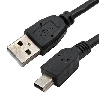 Компьютерные шнуры MiniUSB-BM 5p USB-AM 1.8m RUICHI