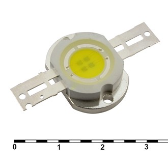 Светодиоды мощные 5W 7v 6000K 350Lm white 