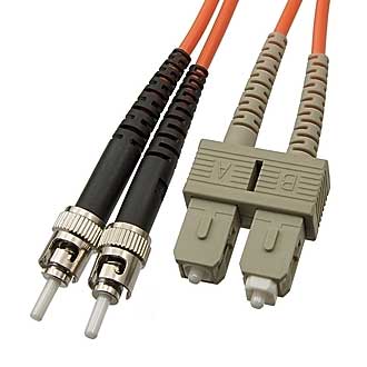Оптический кабель и шнуры ST-SC-MM-DX3.0MM-3M 