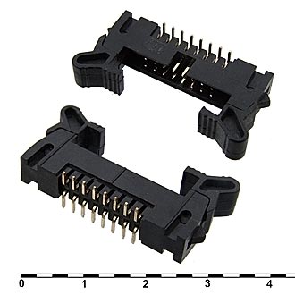 IDC SCM 2,0mm SMD 16P 
