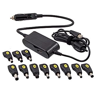 Блоки питания для ноутбуков SK4 Universal CAR adapter 75W 