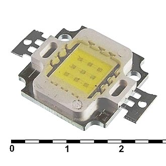 Светодиоды мощные 10W 30v 800Lm 8000K white 