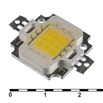 Светодиоды мощные 10W 30v 3000K 600Lm white 