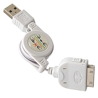 Шнуры для мобильных устройств USB2.0 iPhone/iPod/iPad 0,75m  