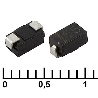 Диоды Шоттки SS15    (SK15)  (1A 50V)  SMA 