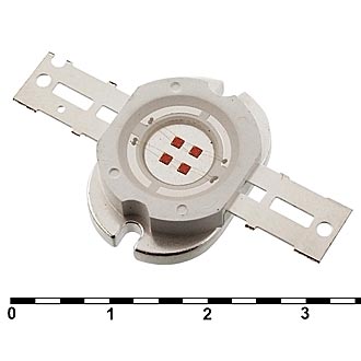 Светодиоды мощные 5W 6V 160Lm yellow 