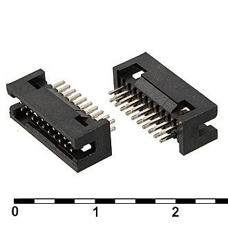 DC3-20 1.27mm W = 1.27 mm