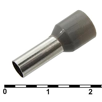 Наконечники на кабель DN10012 gray (4.5x12mm) 