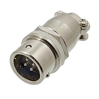 XS12-4 (Zn) panel-cable plug