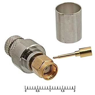 Высокочастотные разъемы SMA-C213P 