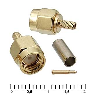 Высокочастотные разъемы SMA-C316P RUICHI Высокочастотные разъемы SMA-C316P RUICHI