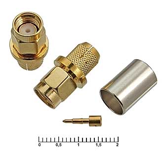 Высокочастотные разъемы SMA-CG58P RUICHI Высокочастотные разъемы SMA-CG58P RUICHI