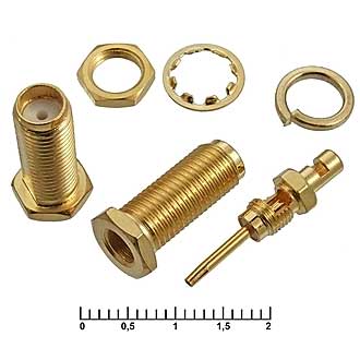 Высокочастотные разъемы SMA-K 15 1.13 