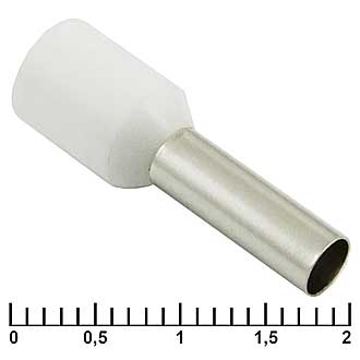 Наконечники на кабель DN06012 white (3.5x12mm) 