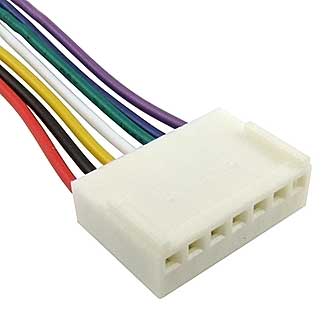 Межплатные кабели питания HU-07 wire 0,3m AWG26 