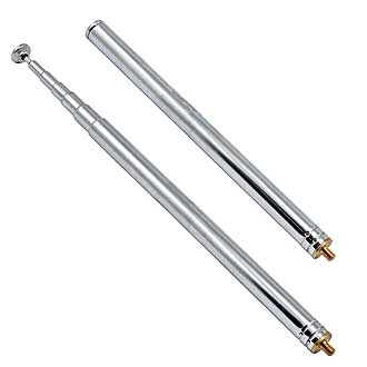 Антенны телескопические AST-22 D8mm S7 110-550mm RUICHI Антенны телескопические AST-22 D8mm S7 110-550mm RUICHI