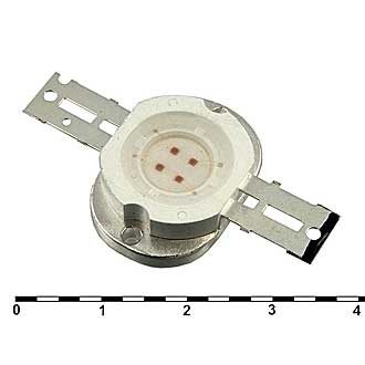 Светодиоды мощные 5W 5V 100-140LM red 