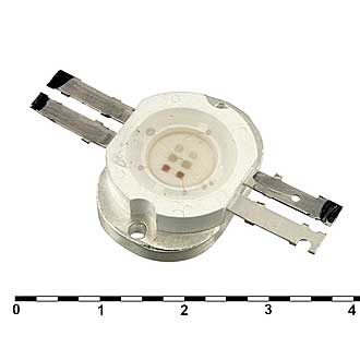 Светодиоды мощные 5W 6.5V 100-180LM RGB 