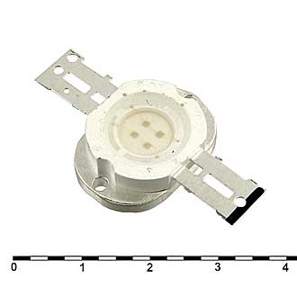 Светодиоды мощные 5W 6.5V 70-105LM blue 