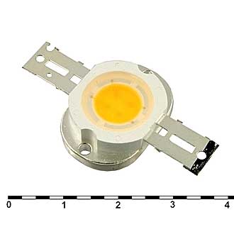 Светодиоды мощные 5W 6.5V 300-350LM 3000-3500K 