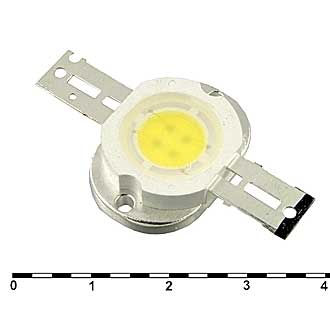 Светодиоды мощные 5W 6.5V 320-350LM 6000-6500K 