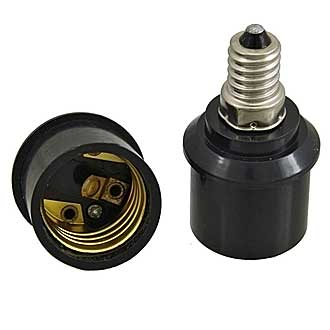 Светоарматура E14-E27 black 