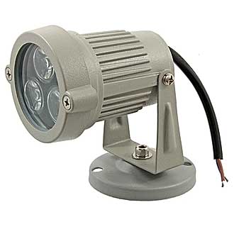 Прожекторы светодиодные 3W 220v 180LM IP65 D80*105*90 