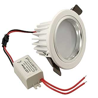 Светильники встраиваемые 3W 220v 280LM D90*H58*80  Светильники встраиваемые 3W 220v 280LM D90*H58*80