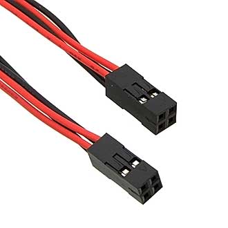 Межплатные кабели питания BLD 2x02 *2 AWG26 0.3m RUICHI Межплатные кабели питания BLD 2x02 *2 AWG26 0.3m RUICHI