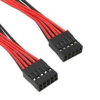 Межплатные кабели питания BLD 2x05 *2 AWG26 0.3m RUICHI