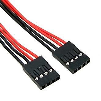 Межплатные кабели питания BLS-4 *2 AWG26 0.3m RUICHI