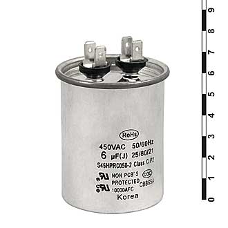 Пусковые конденсаторы CBB65   6uF  450V 