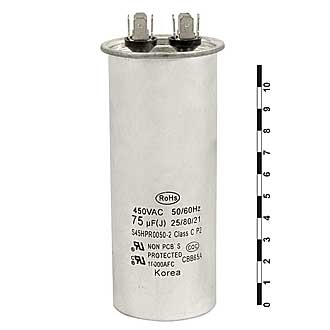 Пусковые конденсаторы CBB65  75uF  450V 