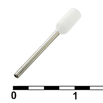 Наконечники на кабель DN00208 white (0.75x8mm) RUICHI