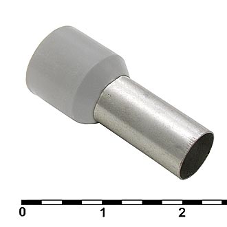 Наконечники на кабель DN25016 gray (7.3x16mm) 