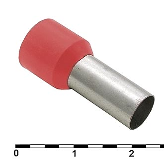 Наконечники на кабель DN25016 red (7.3x16mm) 