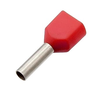 Наконечники на кабель DTE01008 red (1.4x8mm) 