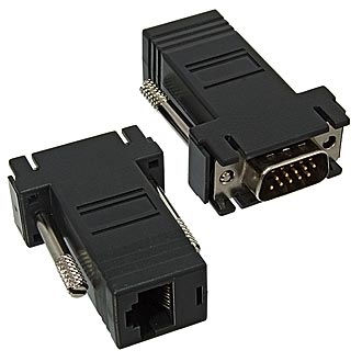 D-SUB переходники VGA-m to RJ45 (pair)  D-SUB переходники VGA-m to RJ45 (pair)